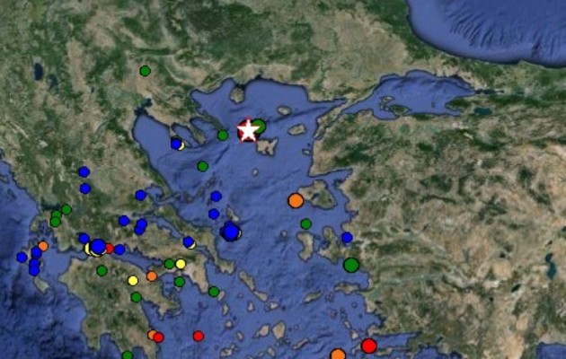 Σεισμός 4,8 Ρίχτερ στη Λήμνο