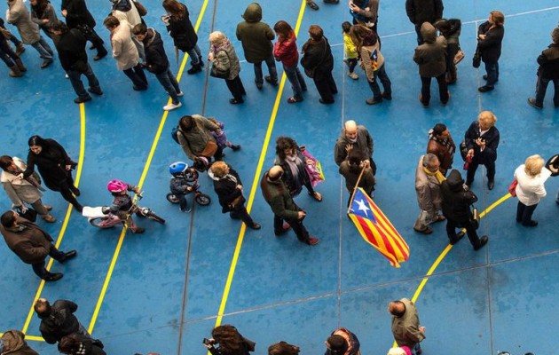 Πανηγυρίζουν οι Καταλανοί για το δημοψήφισμα (βίντεο)