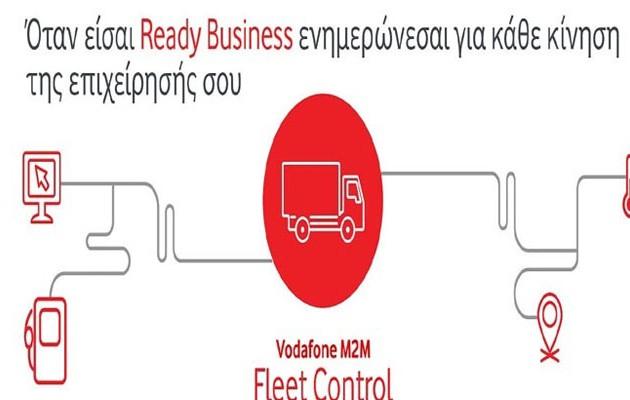 Vodafone: Πρωτοπορεί και παρέχει το Vodafone M2M Full Control