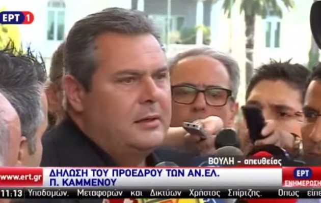 Ο Καμμένος αποφασισμένος να μην επιτρέψει το γερμανικό “πραξικόπημα”