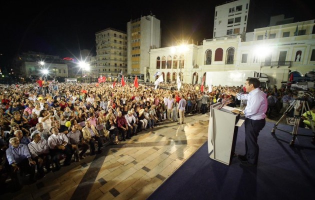 Τσίπρας από Πάτρα: “Την Κυριακή ψηφίζουμε για την Ελλάδα της δημοκρατίας”