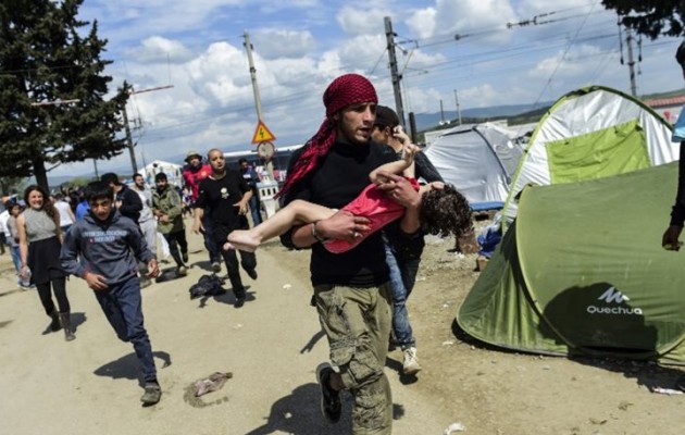 Ειδομένη: Οι Σκοπιανοί τραυμάτισαν 3 παιδιά κάτω των 10 ετών με πλαστικές σφαίρες