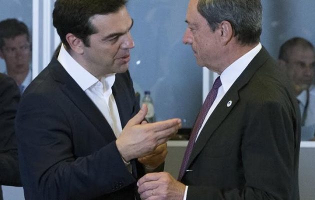 Έκτακτη συνάντηση Τσίπρα  Ντράγκι – Τρίζουν καρέκλες στις τράπεζες