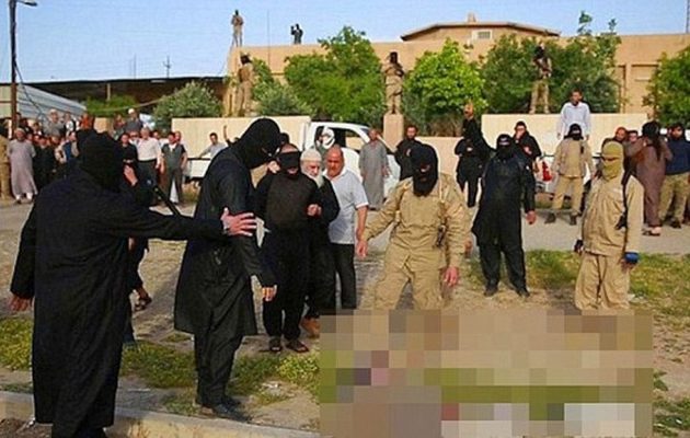 To ISIS “τελείωσε” 7 τζιχαντιστές ρίχνοντάς τους σε καζάνι με βραστό νερό