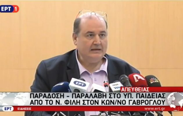 Νίκος Φίλης: “Εκτελέστηκε συμβόλαιο πολιτικού θανάτου μου” (βίντεο)