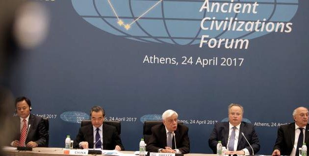 Παυλόπουλος στο Φόρουμ Αρχαίων Πολιτισμών: Δεν θα περάσουν τα υπολείμματα του ναζισμού