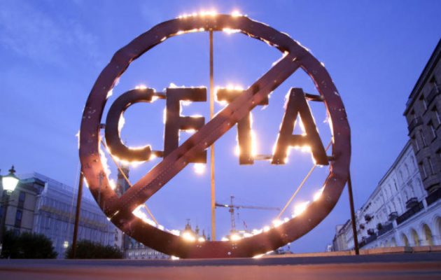 Η CETA υπονομεύει την προεκλογική δέσμευση του Μακρόν