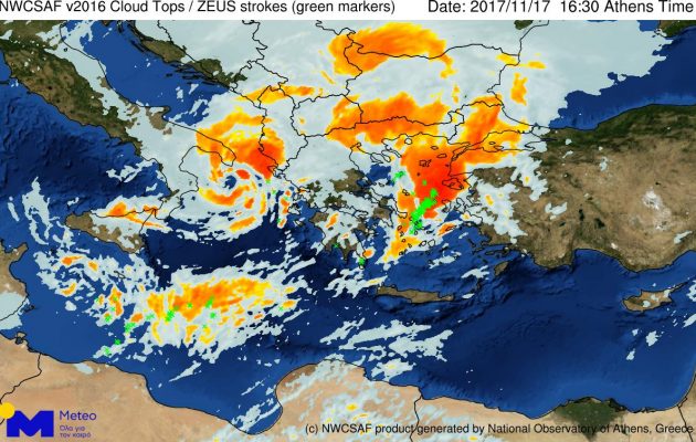 Έκτακτο δελτίο καιρού: Μέχρι τη Δευτέρα τα ακραία καιρικά φαινόμενα-Ποιες περιοχές θα “χτυπηθούν”