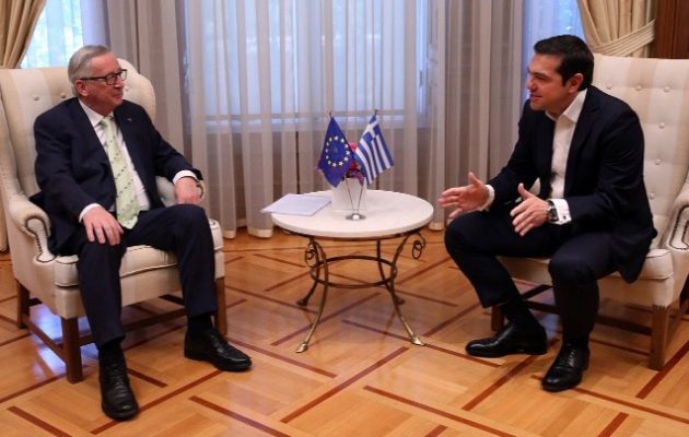 Ηχηρό μήνυμα Τσίπρα Γιούνκερ: Η υπεραπόδοση διαβατήριο για «την πιο καθαρή έξοδο»