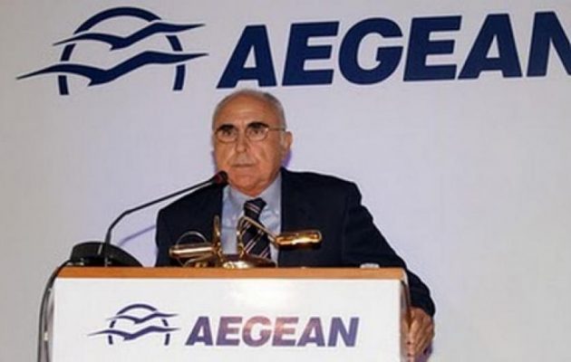 Πέθανε ο ιδρυτής και πρόεδρος της Aegean Θεόδωρος Βασιλάκης