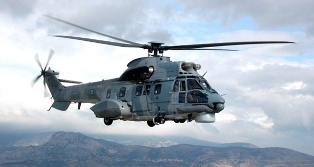 Super Puma της Πολεμικής Αεροπορίας έσωσε Βελγίδα μέσα στο σκοτάδι του Αιγαίου (βίντεο)