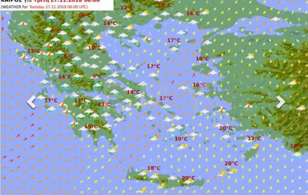 Καιρός: Αντιμέτωπη με το ακραίο καιρικό φαινόμενο «Πηνελόπη» η χώρα