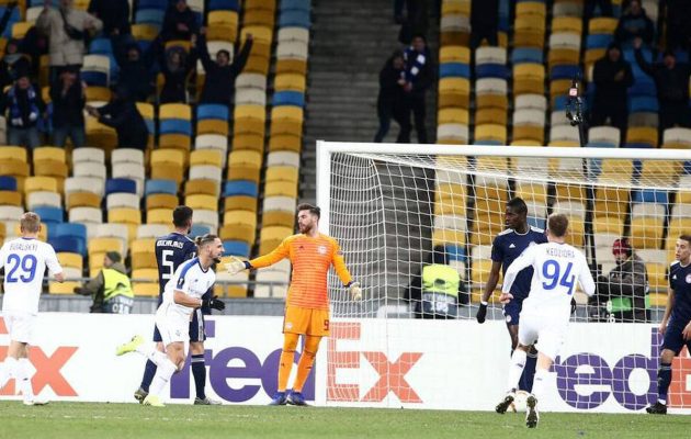 Αντίο του Ολυμπιακού από το Europa League – Έχασε 1-0 από τη Ντιναμό Κιέβου (βίντεο)