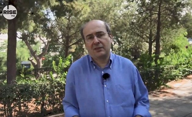 Χατζηδάκης: «Δεν θέλω να κάθομαι ανάμεσα σε δύο χοντρούς» (βίντεο)