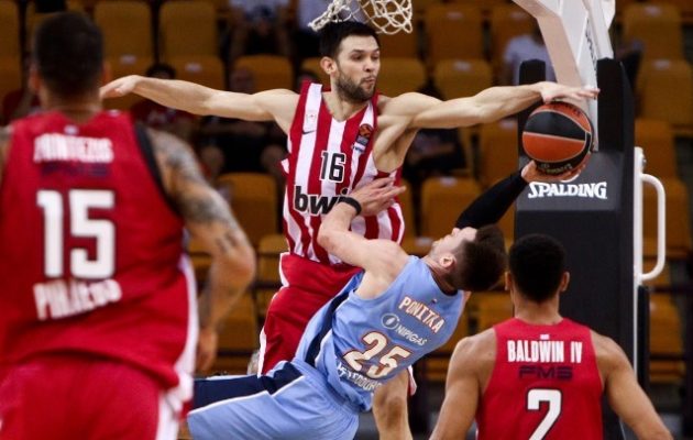 Euroleague: Ο Ολυμπιακός έχασε στο ΣΕΦ από τη Ζενίτ Αγίας Πετρούπολης 68-77