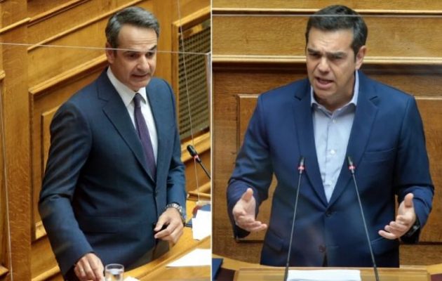 Τσίπρας σε Μητσοτάκη: «Εγώ με τον Πολάκη και εσείς με τον Φουρθιώτη»