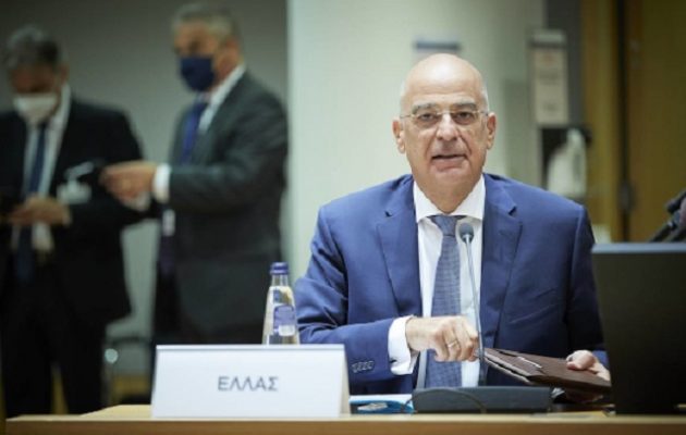 Δένδιας: Η Τουρκία πρέπει να δώσει πολλά απτά δείγματα σεβασμού του διεθνούς δικαίου