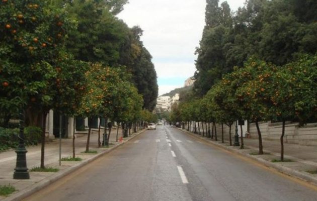 Ελεύθερη η διέλευση των αυτοκινήτων από την Ηρώδου Αττικού