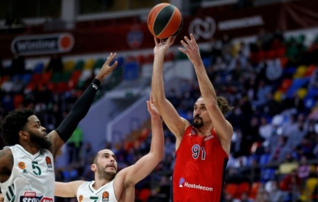 Euroleague: Παναθηναϊκός-ΤΣΣΚΑ Μόσχας 97-77