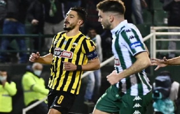 O Παναθηναϊκός συνέτριψε με 3-0 την ΑΕΚ