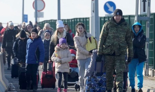 Περισσότεροι από ένα εκατομμύριο Ουκρανοί πρόσφυγες στην Πολωνία