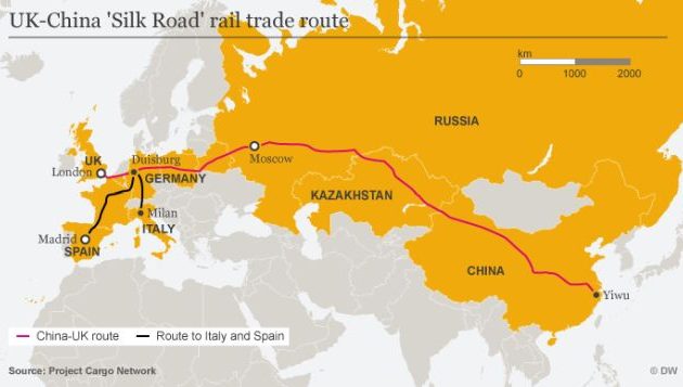 Δεν θα αρέσει στην Κίνα ένα παρατεταμένο μπλοκάρισμα του «σιδηροδρομικού δρόμου του μεταξιού»