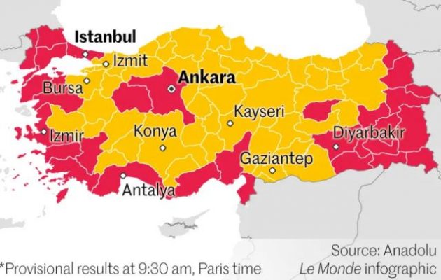 Μετά από οδηγίες Δένδια κατέβηκε από τη Le Monde ο χάρτης που δείχνει ελληνικά νησιά «τουρκικά»