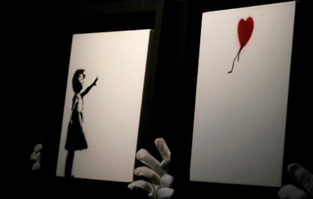 Βρέθηκε το διάσημο έργο του Banksy το «Κορίτσι με μπαλόνι», το οποίο είχε κλαπεί από αίθουσα τέχνης