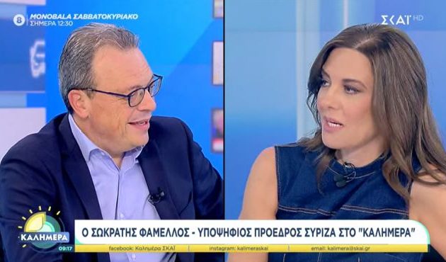 Σωκ. Φάμελλος: «Τον Ιούλιο ψηφίσαμε ομόφωνα ότι θα έχουμε πρόταση διεκδίκησης προεκλογικής προοδευτικής συμμαχίας με προτεραιότητα το ΠΑΣΟΚ»