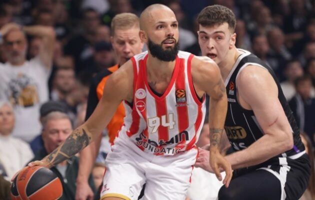 Euroleague: Η Παρτιζάν σταμάτησε το σερί νικών του Ολυμπιακού (78-70)